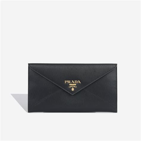 prada wallet trifold|prada saffiano envelope wallet.